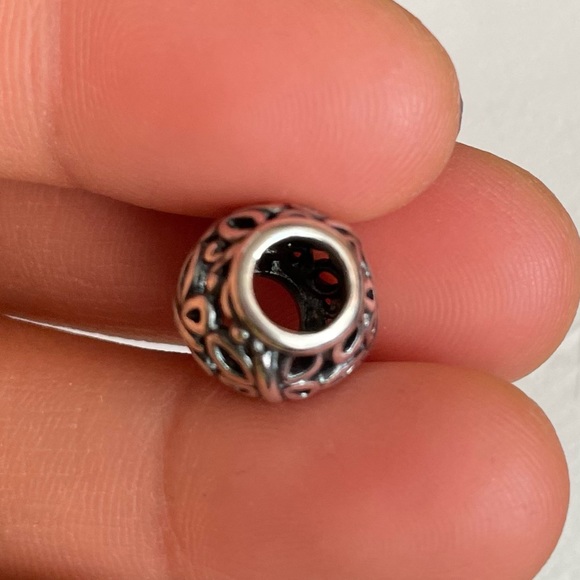 Retired Pandora Openwork Butterfly Garden Bead Charm Fits Pandora Bracelet Rare - Picture 5 of 8